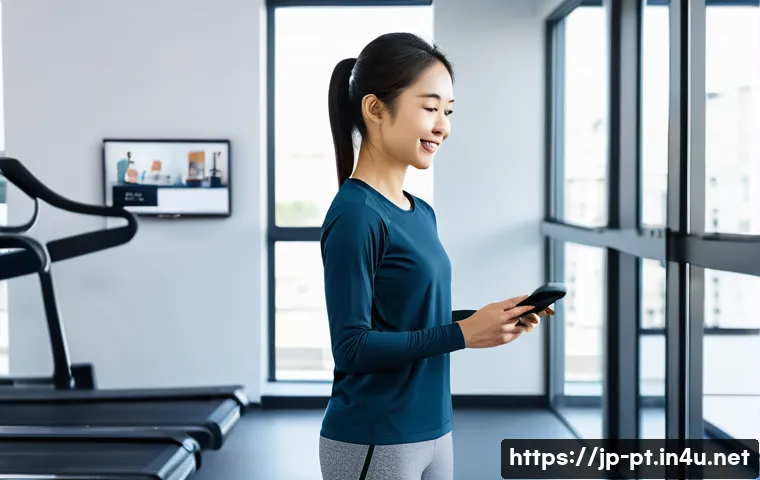 근골격계질환 물리치료 - **Prompt:** A bright and modern physical therapy clinic. An attractive Japanese woman in her late 20...