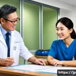 심장재활치료법 - **A Heartfelt Consultation: Tailored Rehabilitation Plan**
    A middle-aged Japanese man, dressed i...